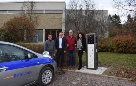 Einweihung Ladesäule Bühlertann Ladesäule Bühlertann