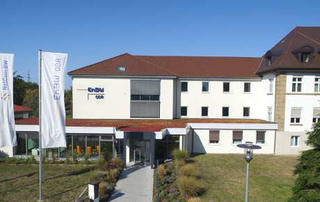 EnBW ODR Eingangsgebäude Eingangsgebäude EnBW ODR