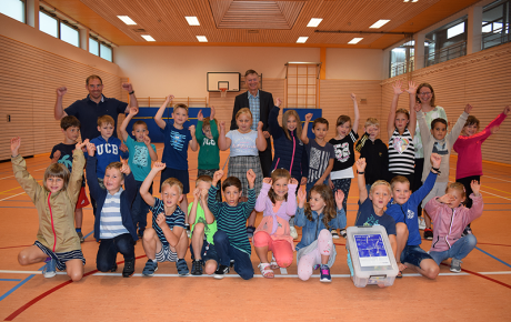 Kinder freuen sich. 
