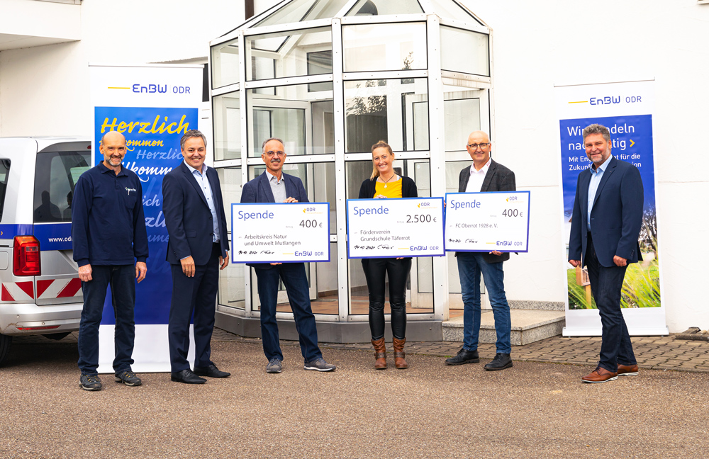 Umwelthelden Scheckübergabe in Mutlangen Umwelthelden Scheckübergabe in Mutlangen