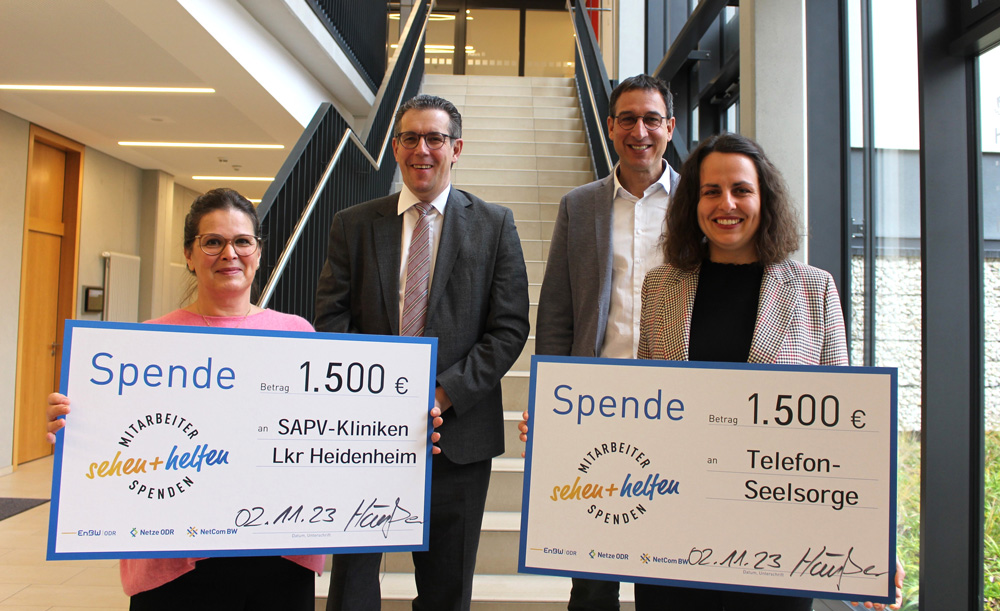 Spendenübergabe "Sehen und helfen" Heidenheim Spendenübergabe "Sehen und helfen" Heidenheim