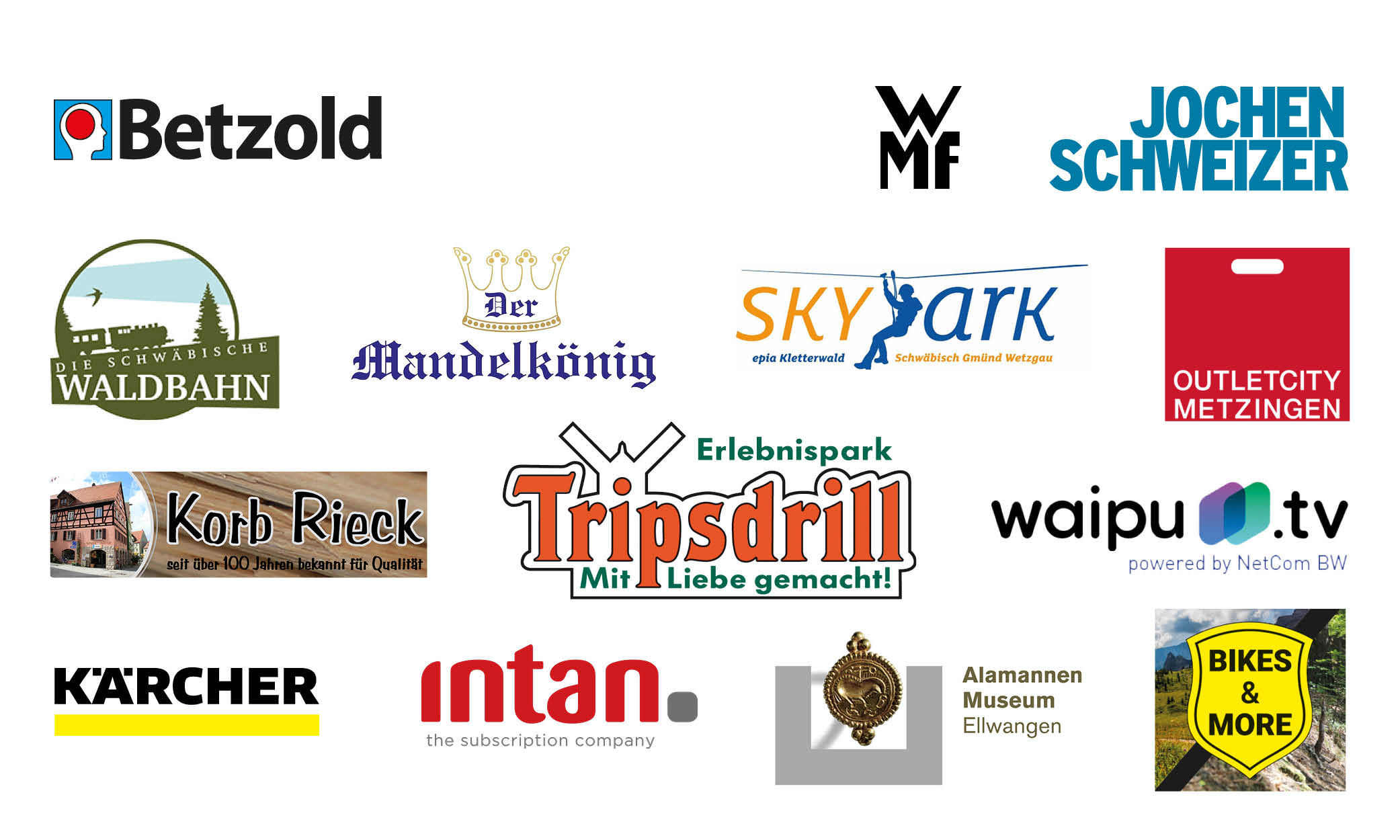 Logos der Vorteil+ Partner der EnBW ODR AG