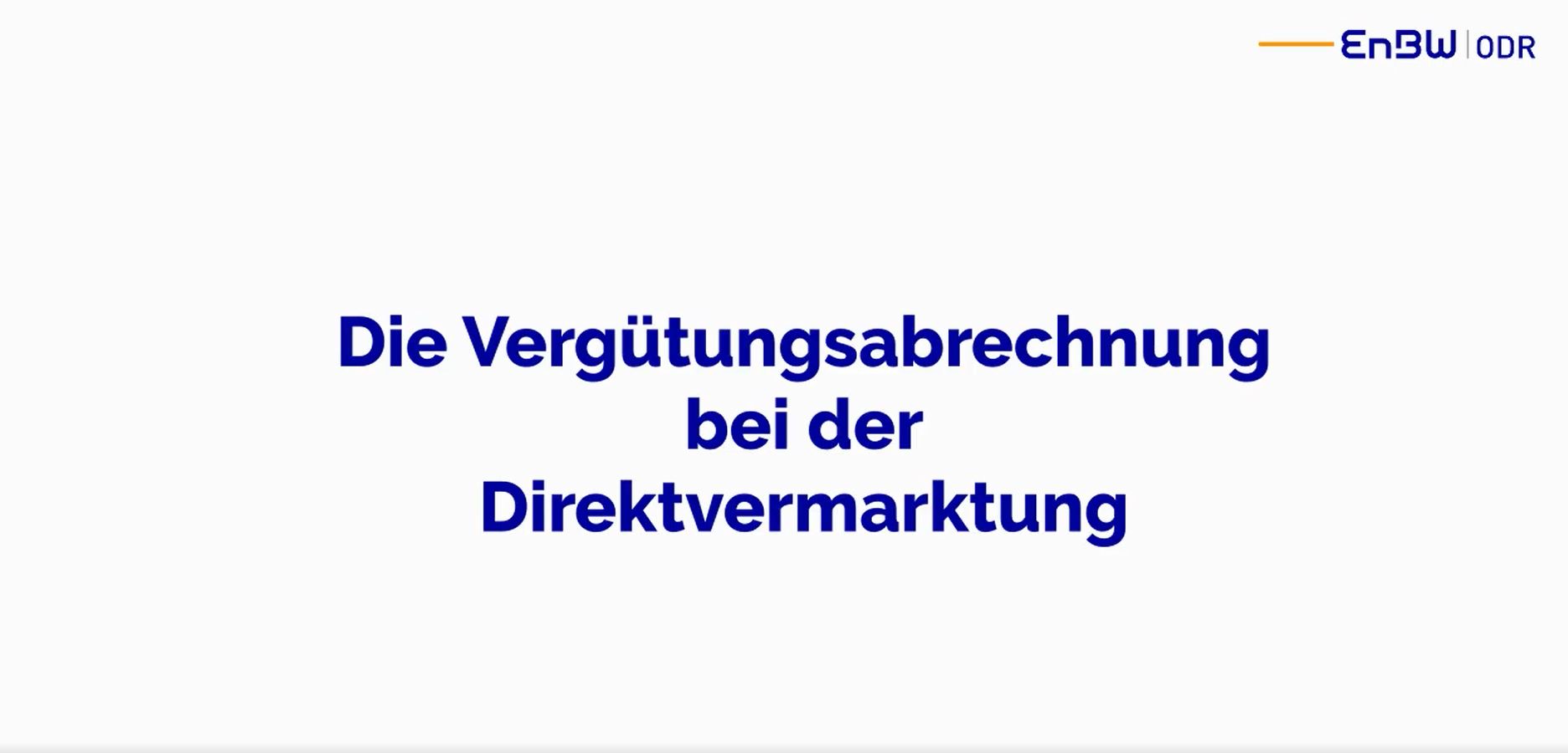 Erklärvideo Vergütungsabrechnung