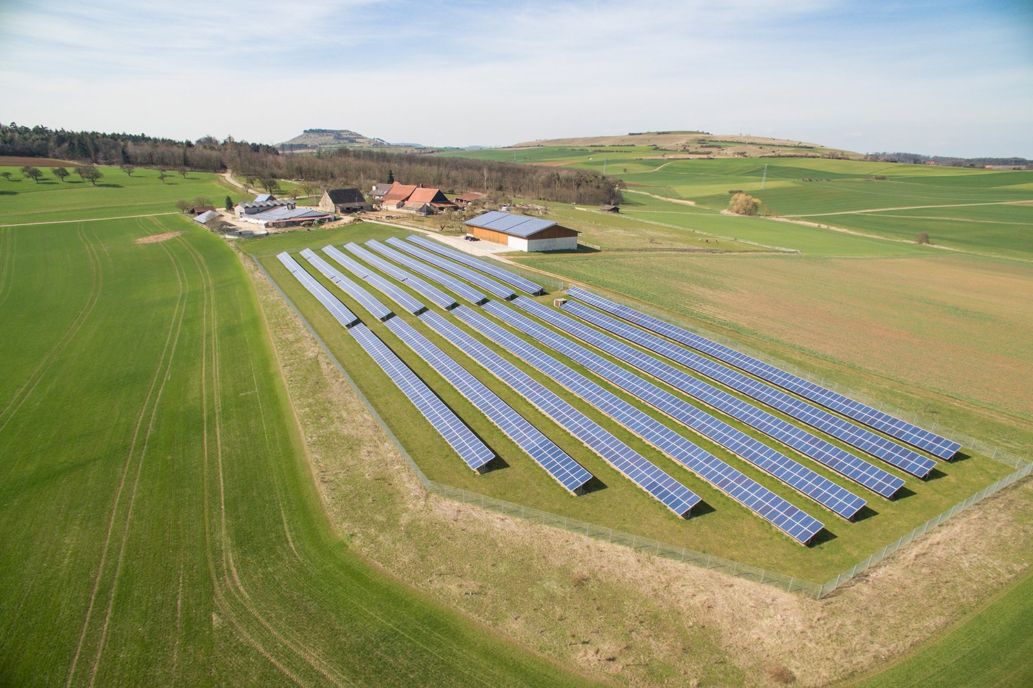 Solaranlage der Familie Schröppel