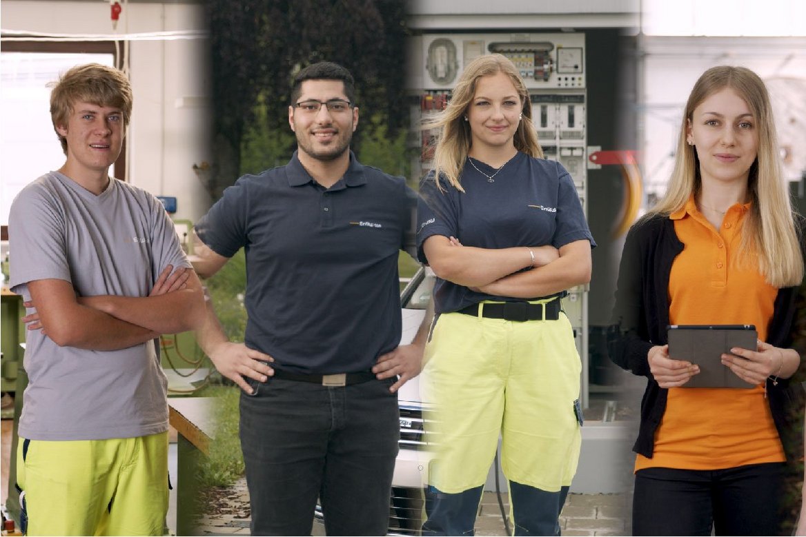 Ausbildung Werbung für eine Ausbildung.