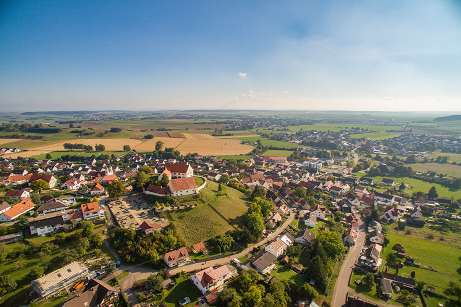 Luftaufnahme von Syrgenstein