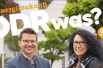 Titelblatt EnBW ODR AG Kundenmagazin mit dem Titel "Energiezukunft ODRwas?"