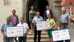 Spendenübergabe in Nördlingen 