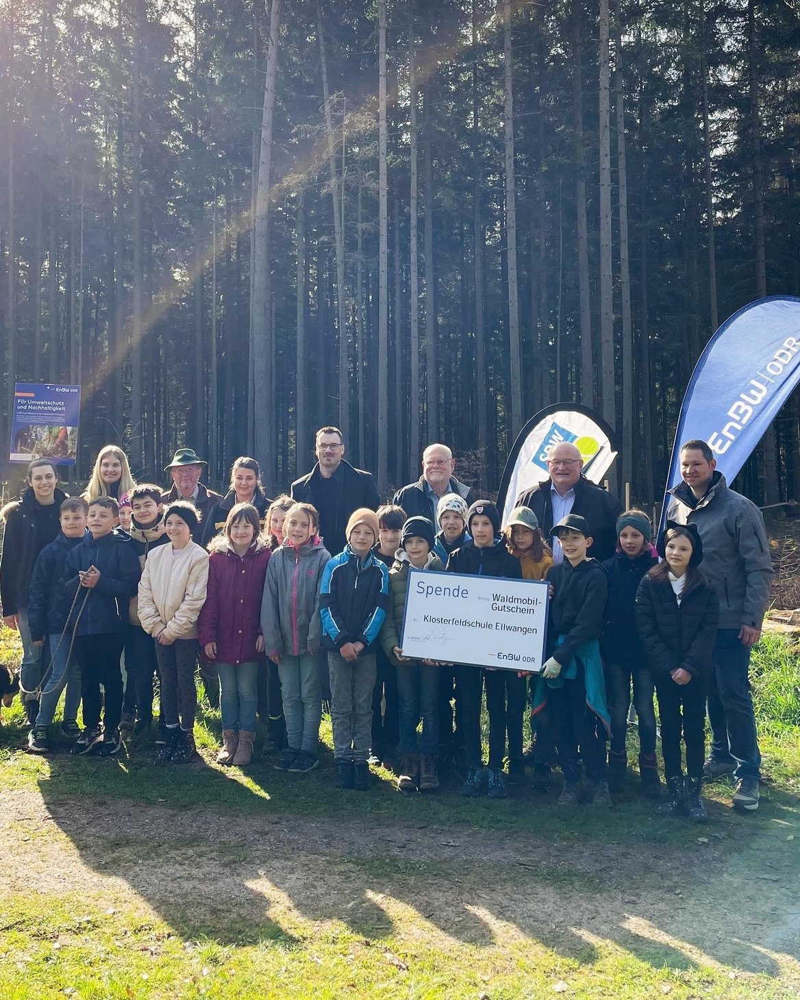 Baumpflanzaktion 2024 Baumpflanzaktion Galgenwald Ellwangen