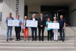 Spendenübergabe "Sehen und helfen" Landratsamt Heidenheim