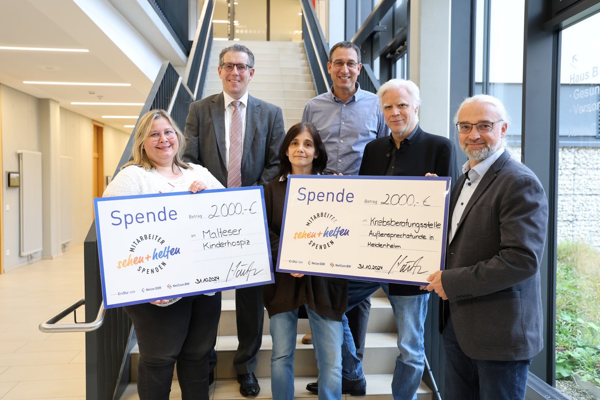 4000 Euro der Spendenaktion "Sehen und helfen" gehen nach Heidenheim