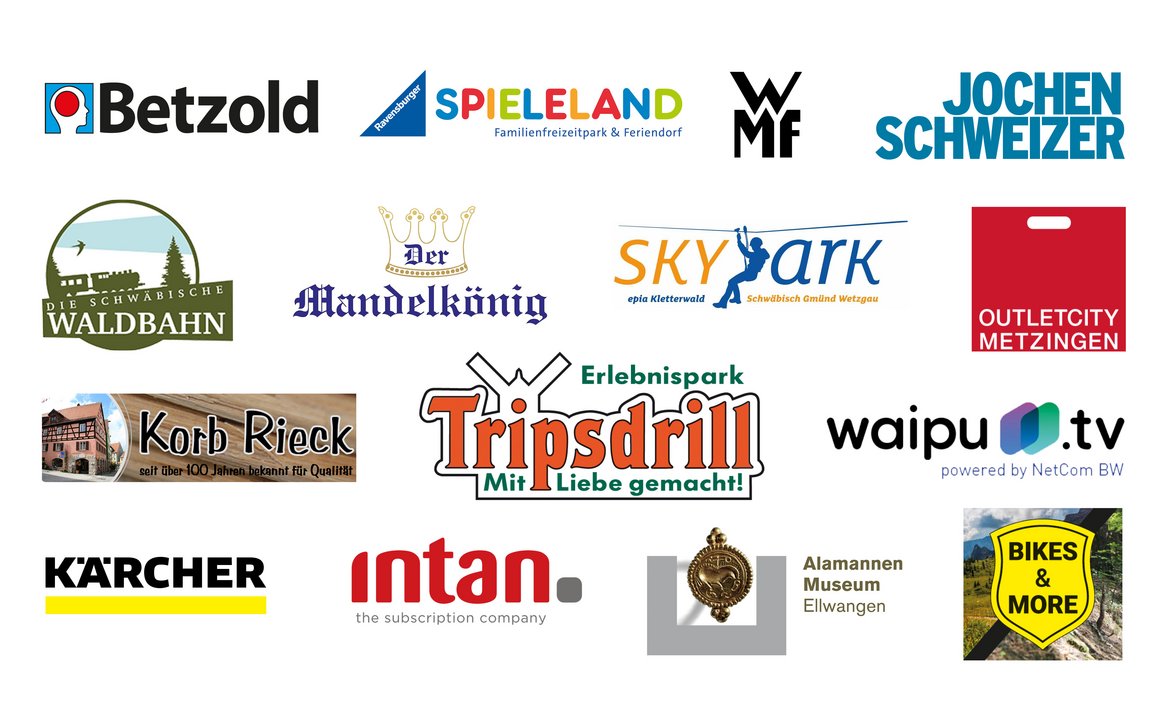 Logos der Vorteil+ Partner der EnBW ODR AG