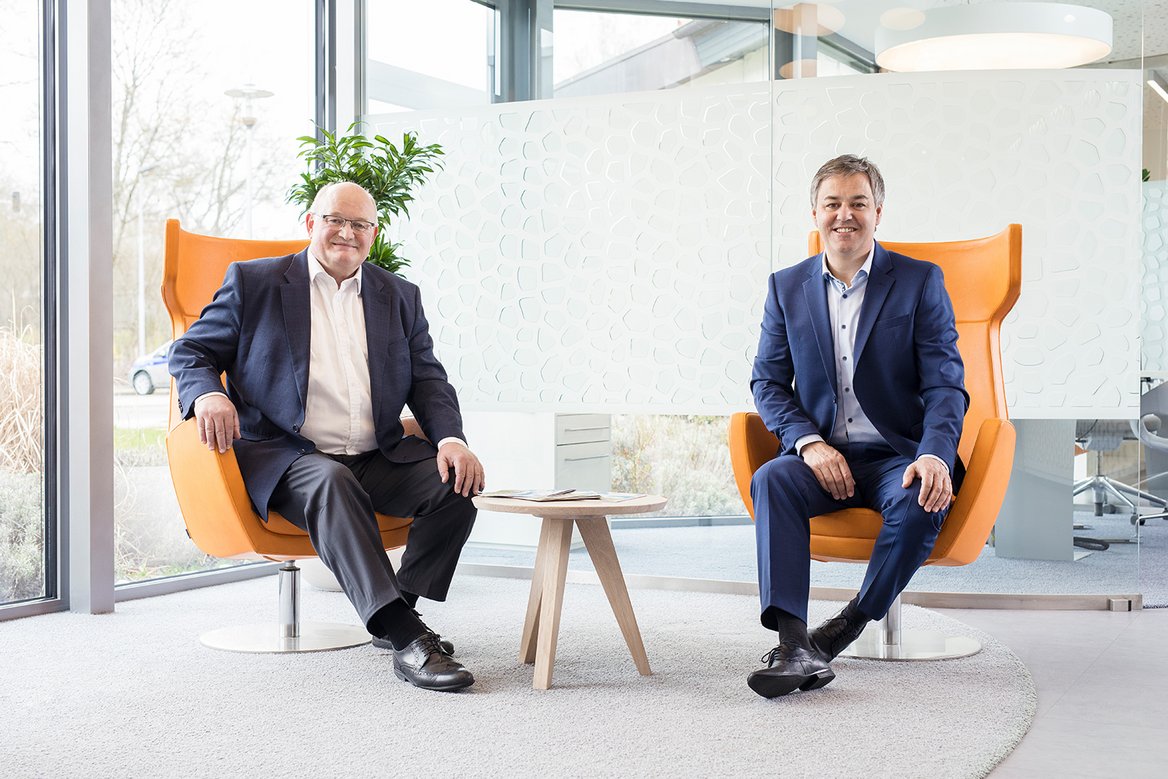 EnBW ODR Vorstände - Frank Reitmajer (li.) und Sebastian Maier (re.)