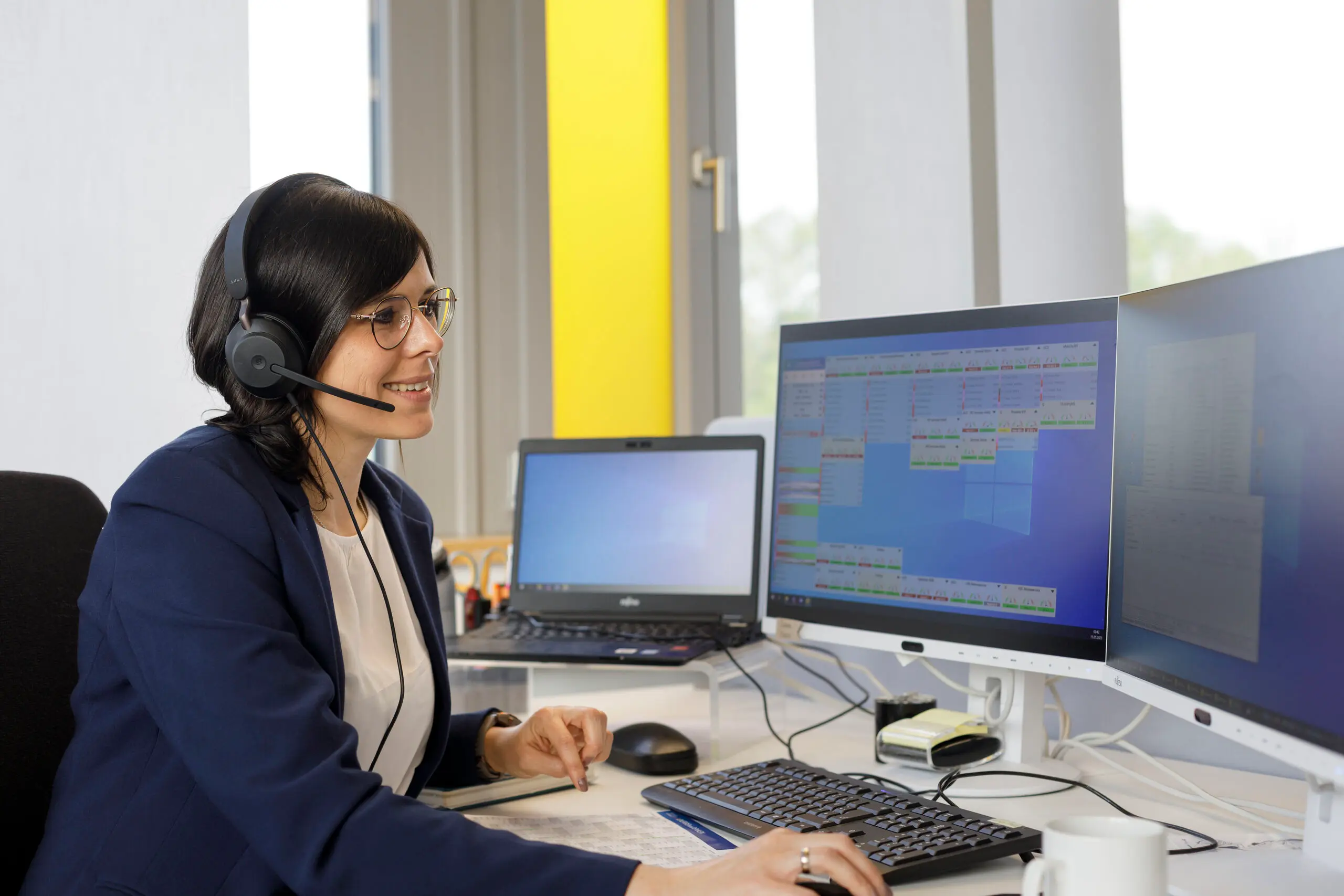 Kundenservice unter Strom
