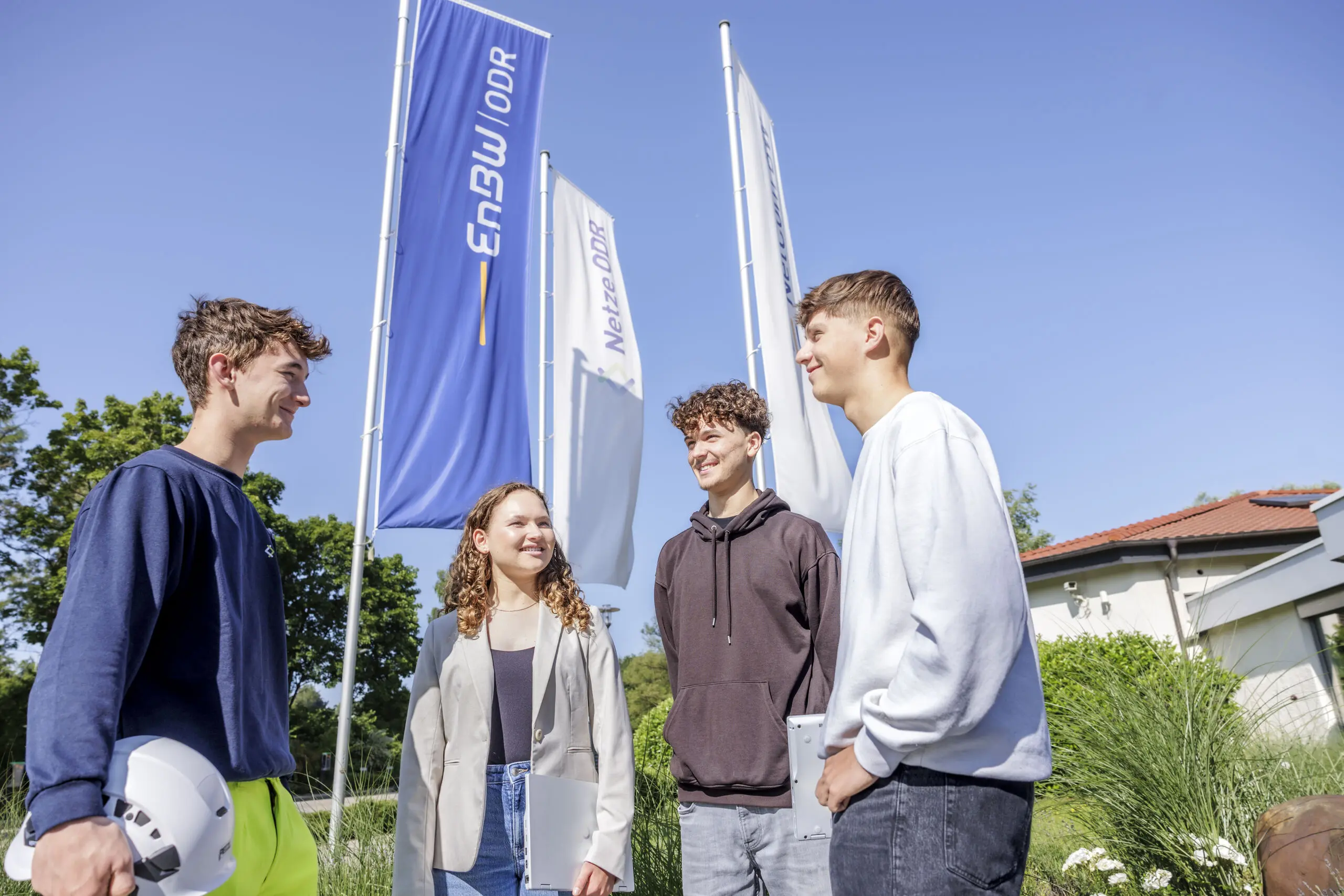 Mitarbeitende der EnBW ODR
